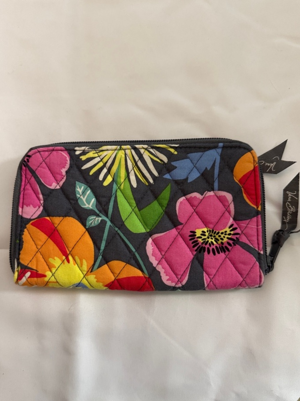 Vera Bradley Zip-Around Quilted Wallet - Like New